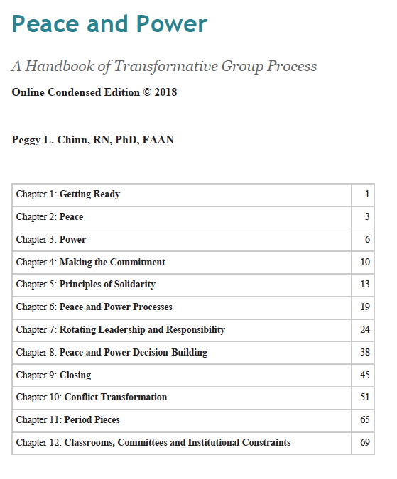 Table of Contents